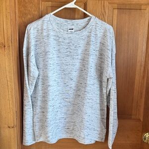 Avia Heathered Gray Long Sleeve Top